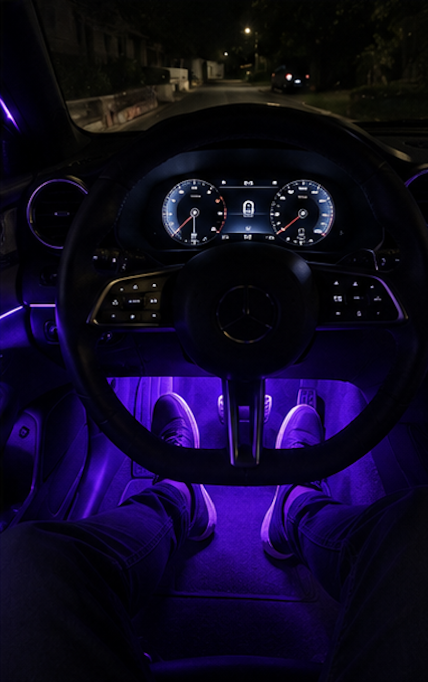 Dashboard glow